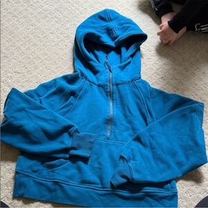 lululemon athletica Capri Blue Hoodie